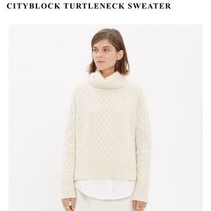 Madewell Cityblock Turtleneck Sweater