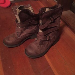 Roxy boots cute zipped or folded over