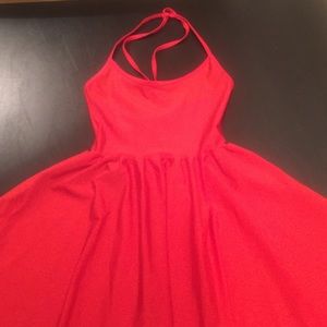 American Apparel nylon figure skater dress