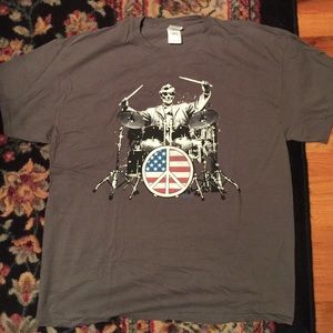 Abraham Lincoln Drumset T-Shirt