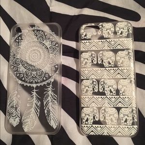 Set of 2; Printed IPhone 5C cases