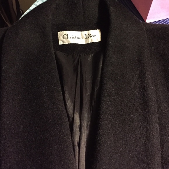 Luxury, Vintage Christian Dior overcoat (1960). - Picture 4 of 4