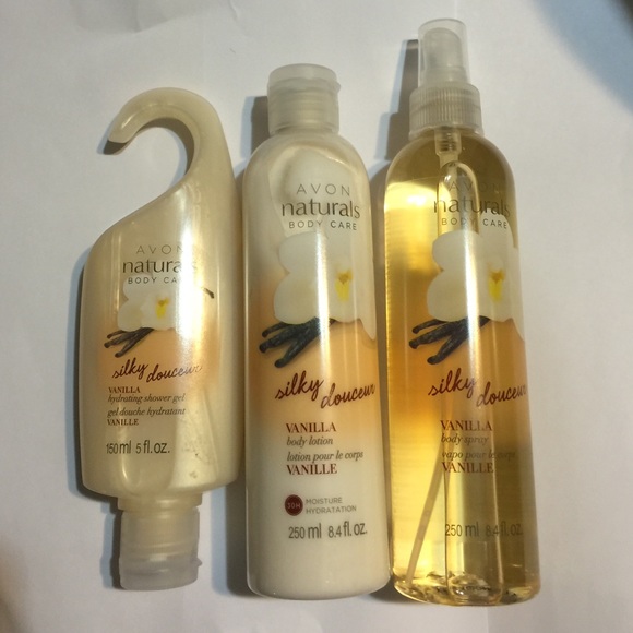 Avon Naturals Vanilla 3-piece Set