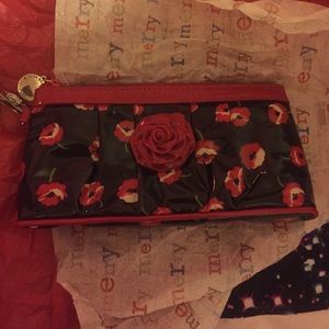 Vera Bradley wristlet new with tags rose