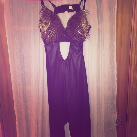 Sexy spandex bra one piece suit