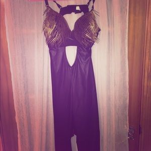 Sexy spandex bra one piece suit