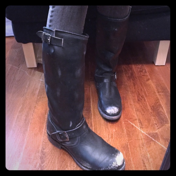 frye veronica slouch black