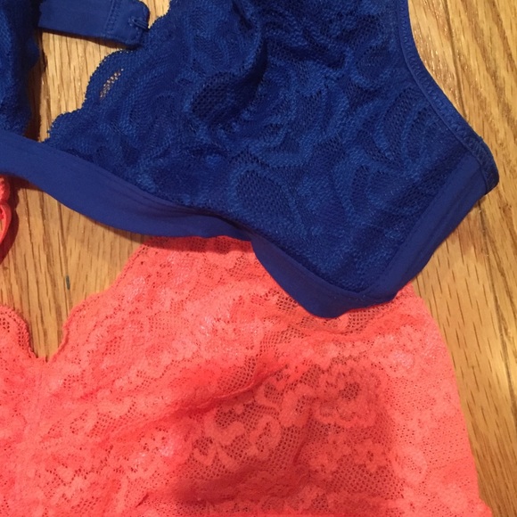 PINK size S lace bralettes - Picture 2 of 3