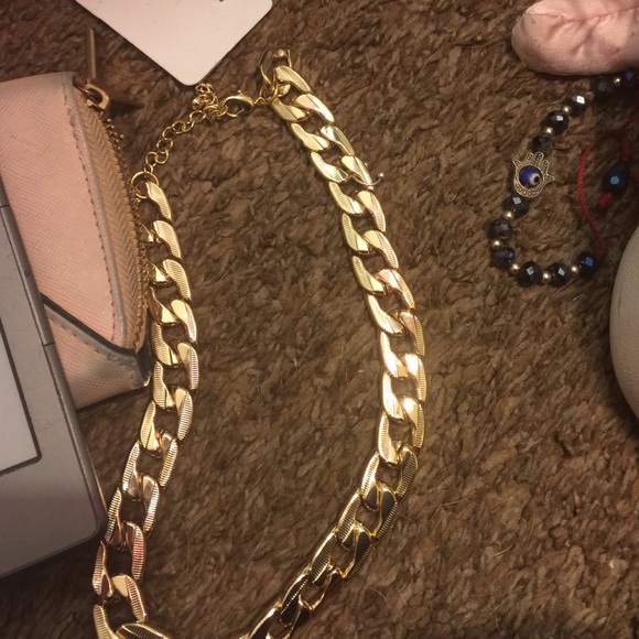 Gold necklace