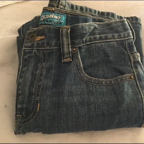 Pre-owned Boys Size 8 Old Navy Loose Fit Jeans