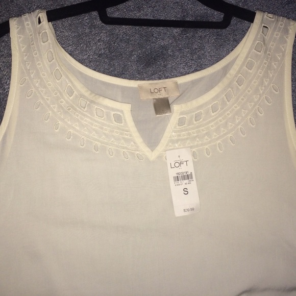 White LOFT tank