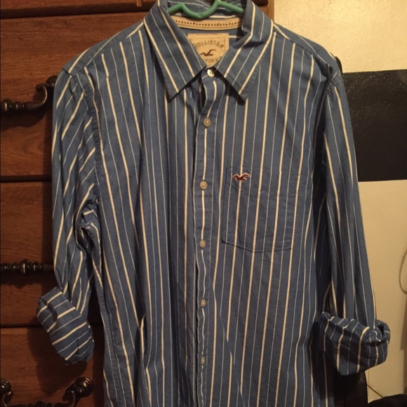 Mens Hollister button up shirt