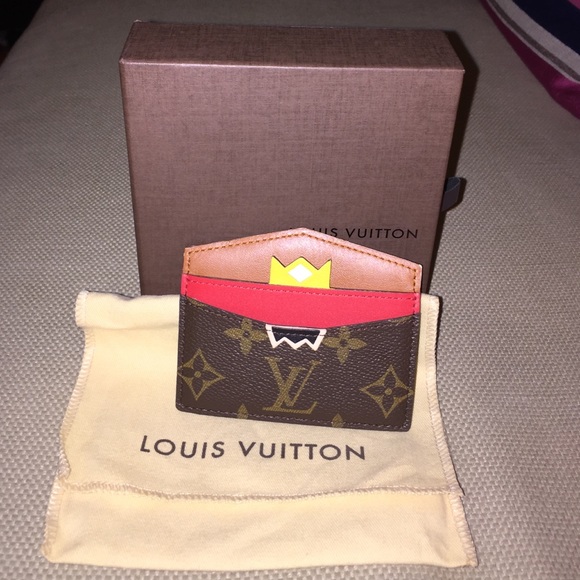 Louis Vuitton Accessories - Auth Louis Vuitton TRIBAL MASK card holder wallet