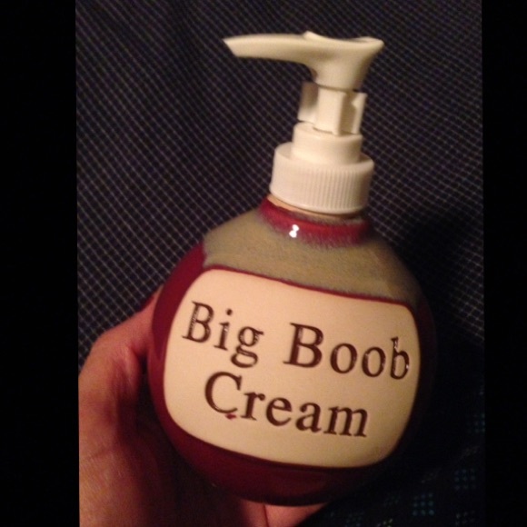 "💥sold💥Big Boob Cream" dispenser