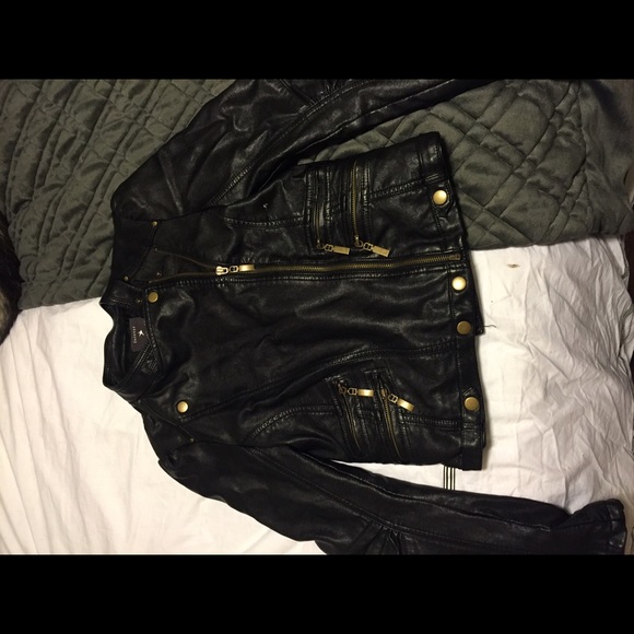 Leather jacket