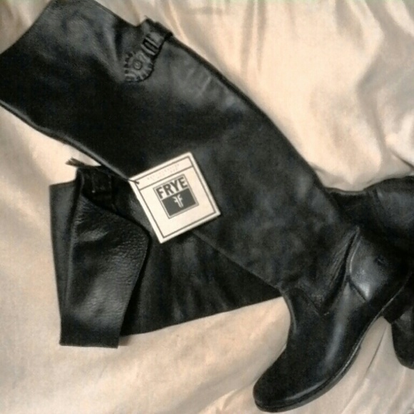 Vtg 80s Sz9 FRYE Campus 14L Tall Riding Boots, Vintage  Fry boots