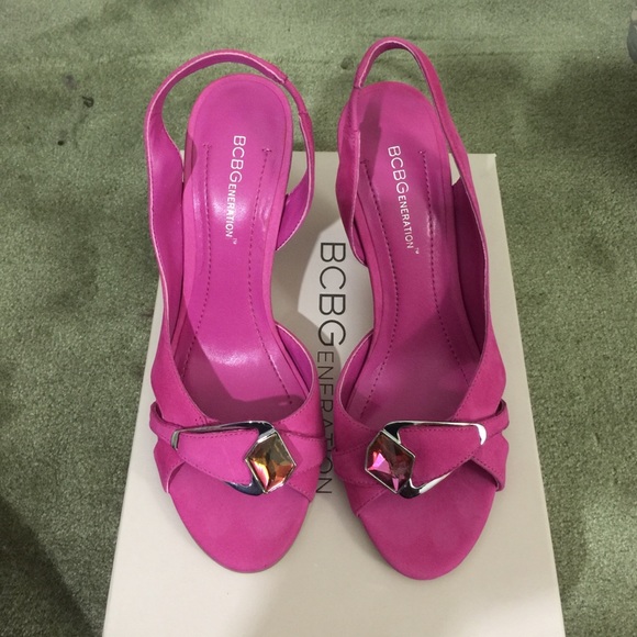 Women's BCBG shoes Brand new hot pink 7 1/2