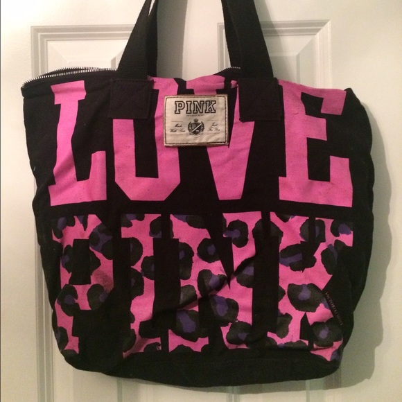 Love Pink Tote Bag