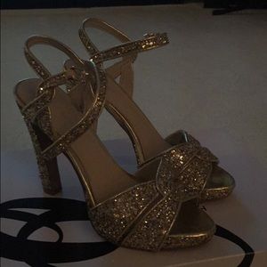 Sparkly Nine West sandals
