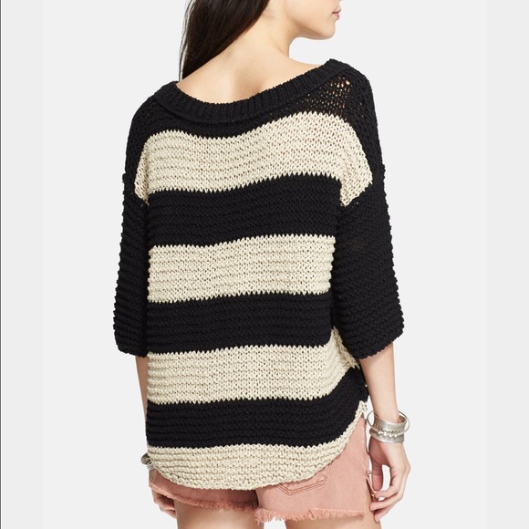 Free people parkslope stripe sweater - Picture 3 of 3