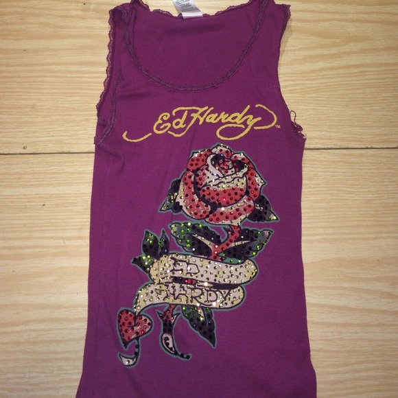 Ed hardy tank top