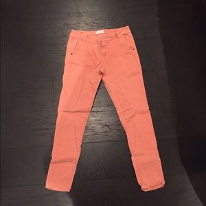 Salmon colored pants