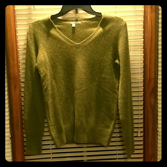 Halogen Green Sweater