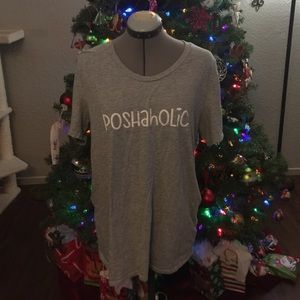 Poshaholic tee