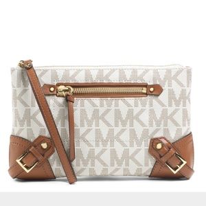 Michael Kors Large Fallon Zip Clutch