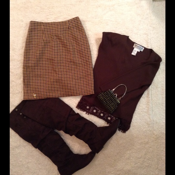 🎁🎄🎁Wool blend skirt 🎁🎄🎁