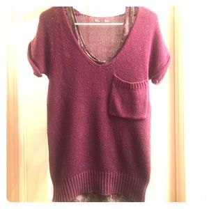 Nordstrom cotton short sleeve sweater