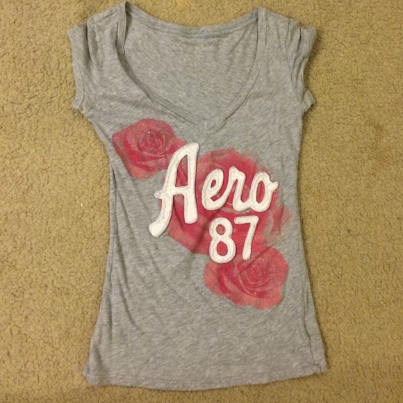 V- neck t shirt