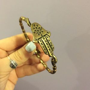 Alex and Ani Vintage 66 Hamsa Wrap Bracelet *Rare*