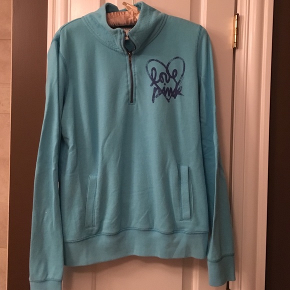PINK Victoria's Secret Sweaters - PINK Victoria's Secret 1/4 Zip