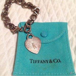 Tiffany Heart Tag Charm bracelet