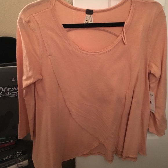 Free people long sleeve shirt