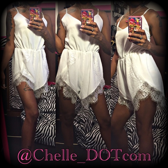 Other - White Vintage Romper