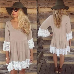 Tunic lace dress