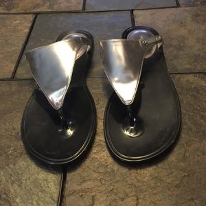 Rachel Zoe Silver Sandals