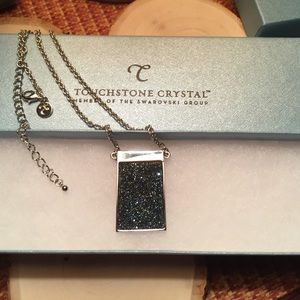 Amazing touchstone Swarovski necklace