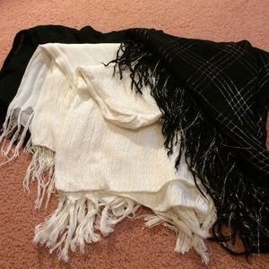 Black & White Scarves