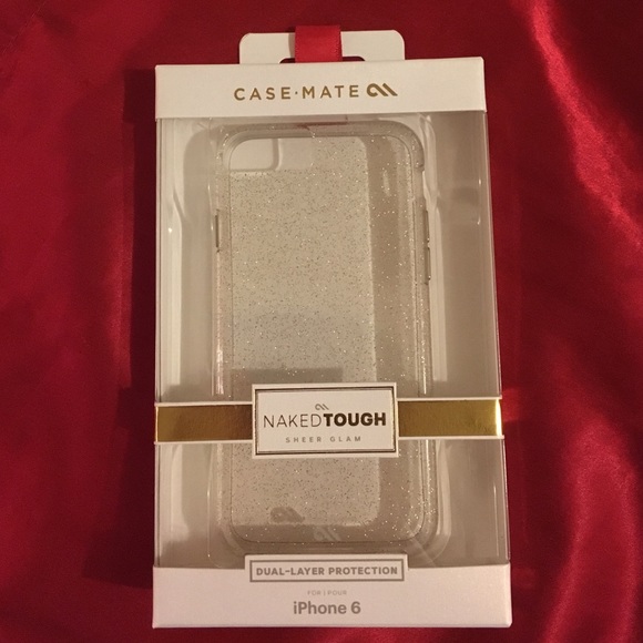 CaseMate Naked Tough Sheer Glam iPhone 6/6S case