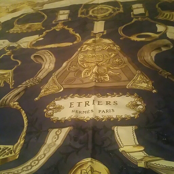 Hermes Etriers silk scarf - Picture 2 of 4