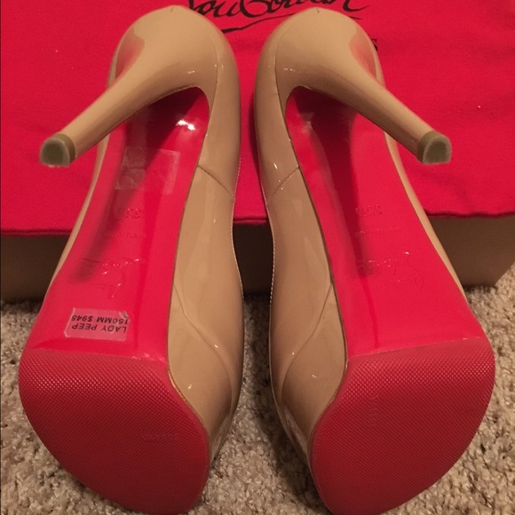 🚫SOLD CL Lady Peep Platform Pump - Picture 2 of 4