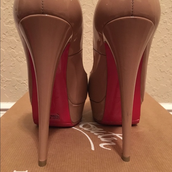 🚫SOLD CL Lady Peep Platform Pump - Picture 3 of 4