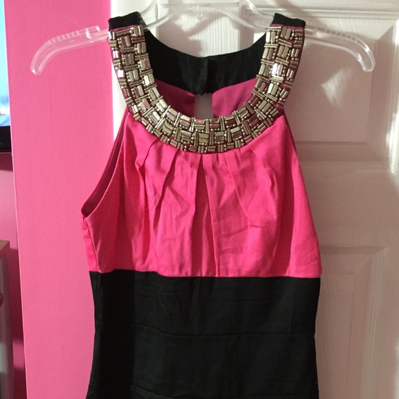 Black and pink sz 5/6 dress