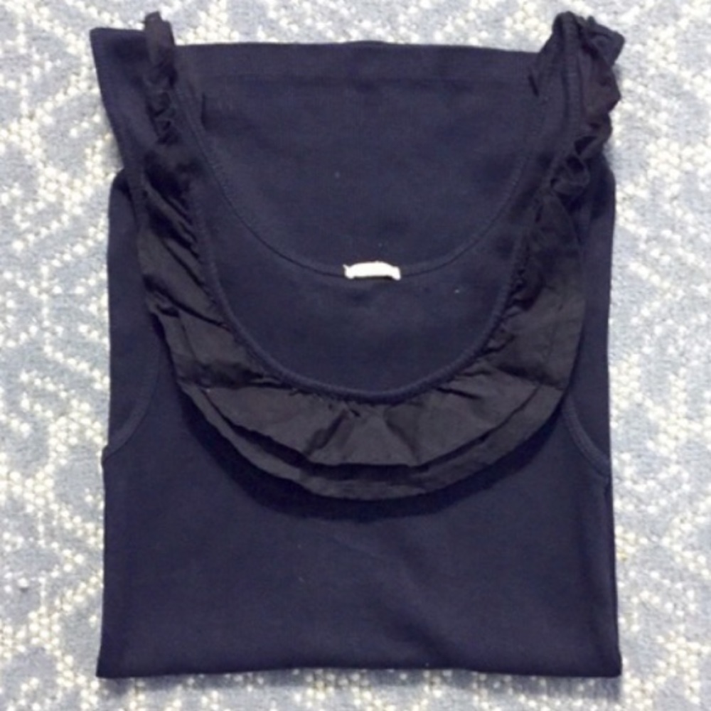 🎀NWOT J. Crew Tank Top with Ruffle Detail🎀