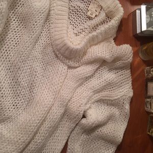 Pacsun LA HEARTS white knit sweater