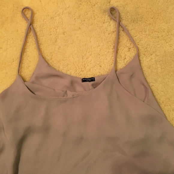 Chiffon tank brandy Melville