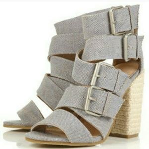 Top Shop Raffia Heel